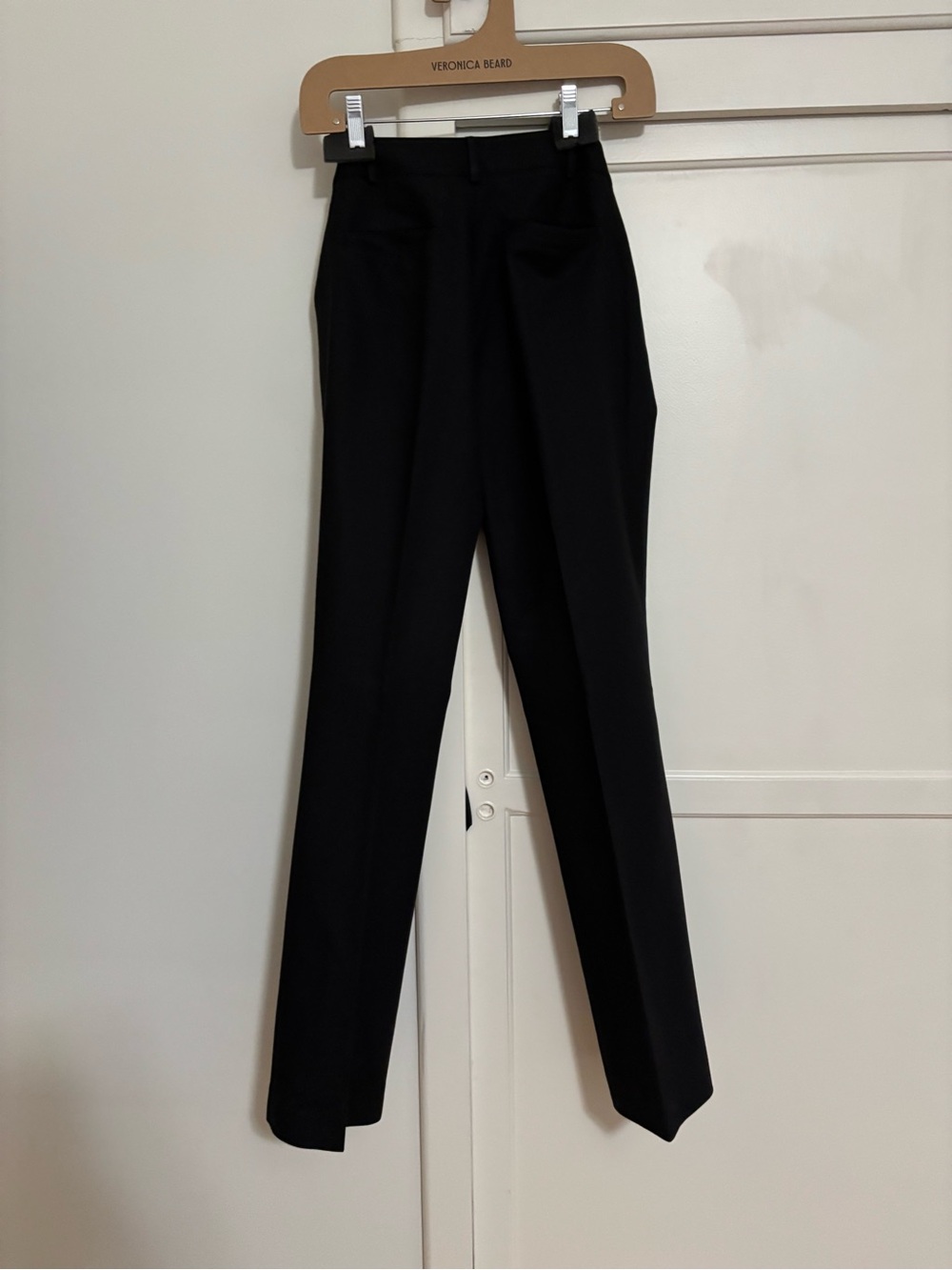 Club Monaco Navy Wide-Leg Pants